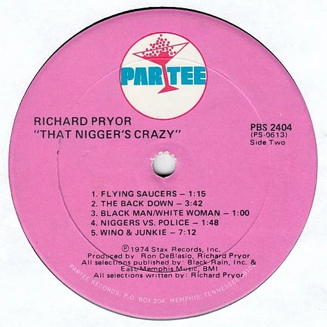 Richard Pryor - That Nigger's Crazy