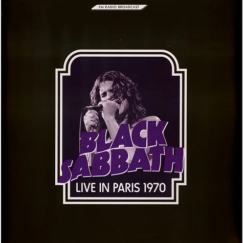 Black Sabbath - Live In Paris 1970