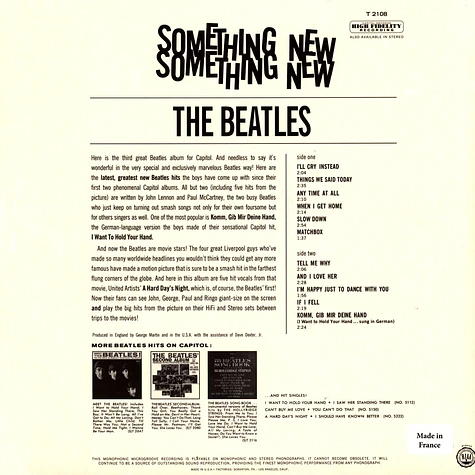 The Beatles - Something New