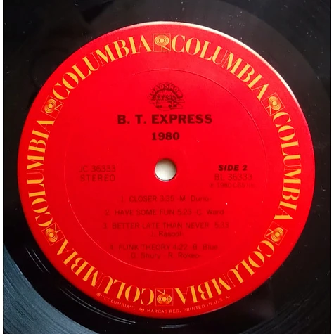 B.T. Express - 1980