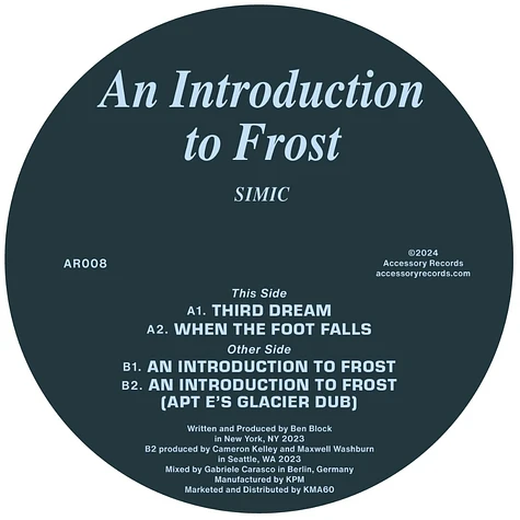 Simic - An Introduction To Frost