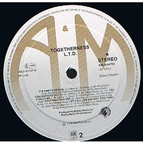 L.T.D. - Togetherness