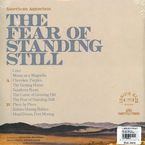 American Aquarium - The Fear Of Standing Still (Blue)