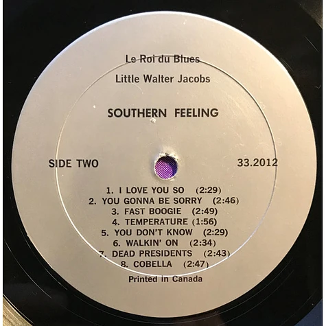 Little Walter - Southern Feeling - Volume Two