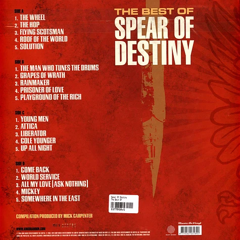 Spear Of Destiny - The Best Of