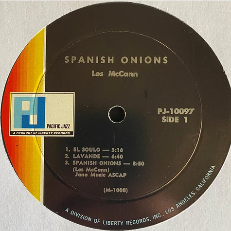 Les McCann - Spanish Onions