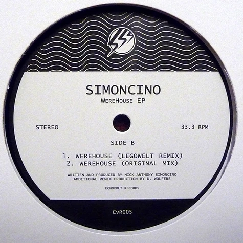 Simoncino - WereHouse EP