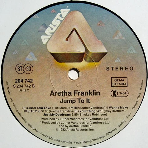 Aretha Franklin - Jump To It