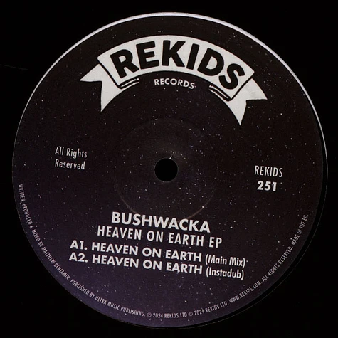 Bushwacka! - Heaven On Earth EP