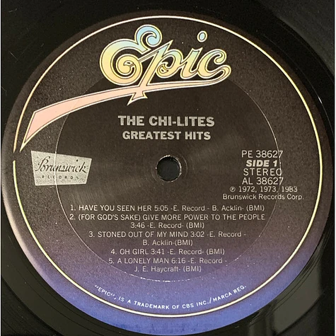 The Chi-Lites - Greatest Hits