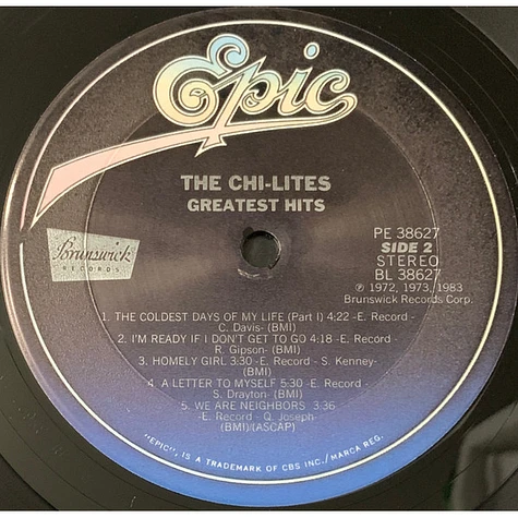 The Chi-Lites - Greatest Hits