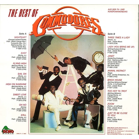 Commodores - The Best Of Commodores