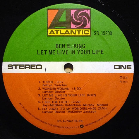 Ben E. King - Let Me Live In Your Life