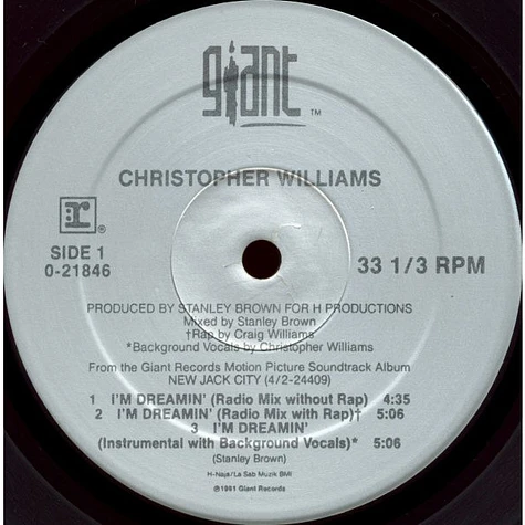 Christopher Williams - I'm Dreamin'