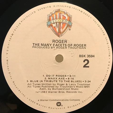 Roger Troutman - The Many Facets Of Roger