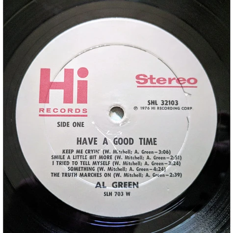 Al Green - Have A Good Time