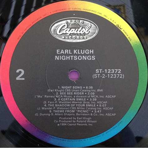 Earl Klugh - Nightsongs