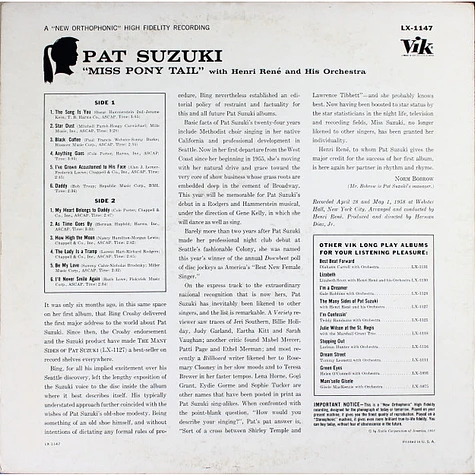 Pat Suzuki - Pat Suzuki