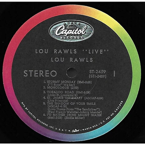 Lou Rawls - Live!