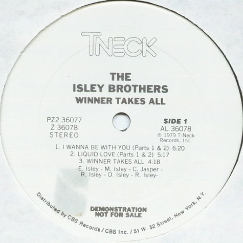 The Isley Brothers - Winner Takes All