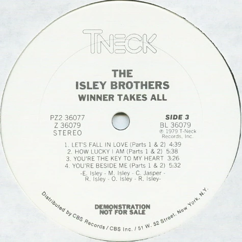 The Isley Brothers - Winner Takes All