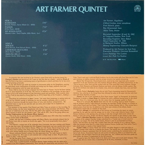 Art Farmer Quintet - Mirage