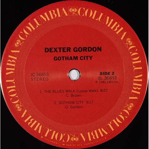 Dexter Gordon - Gotham City