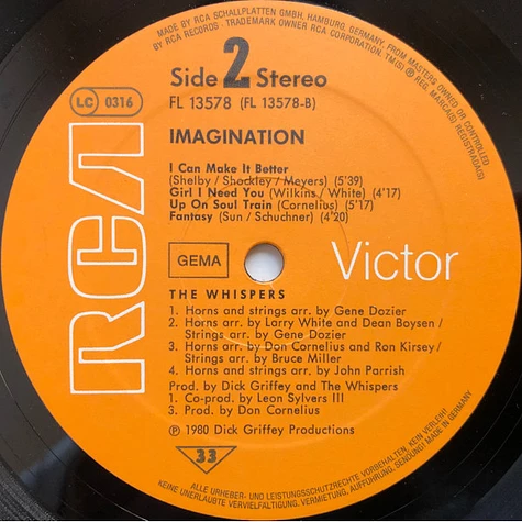 The Whispers - Imagination