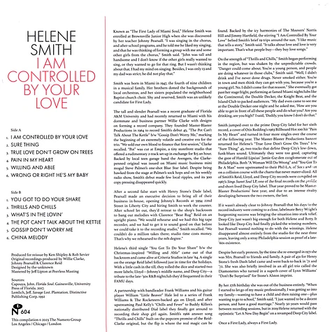 Helene Smith - I Am Controlled By Your Love