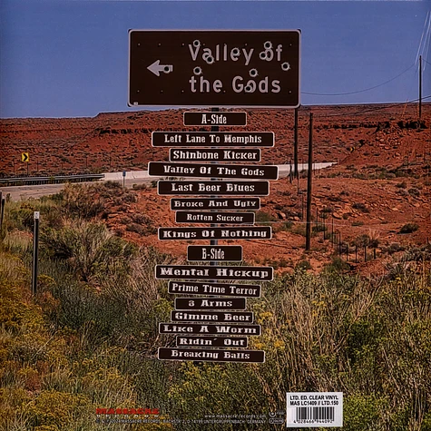 Nitrogods - Valley Of The Gods Clear Vinyl Edition