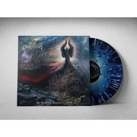 Ars Veneficium - The Lurking Shadow Of Death Opaque Bone In Transparent Sea Blue Multi-Colour Splatter Vinyl Edition