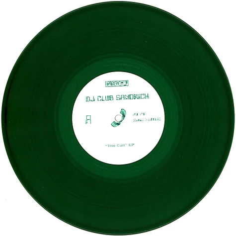 DJ Club Sandwich - The Call Ep Green Vinyl Edtion