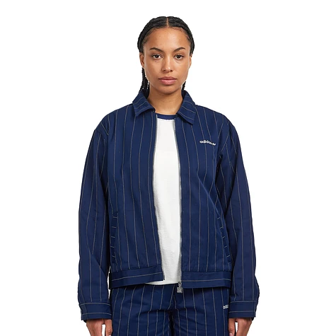 adidas - Pinstripe Harrington Jacket