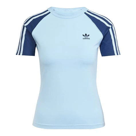 adidas - Adicolor 3 Stripe Raglan Slim T-Shirt