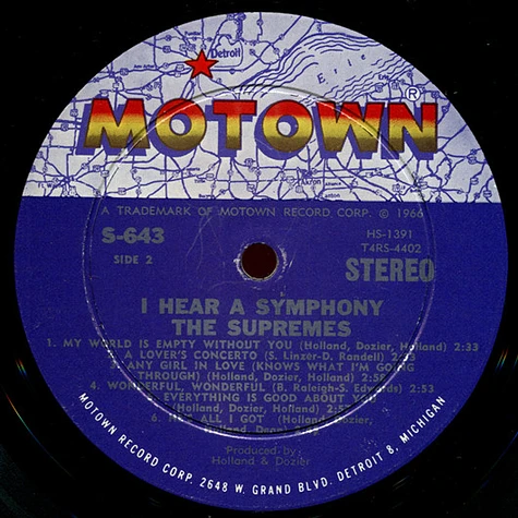 The Supremes - I Hear A Symphony