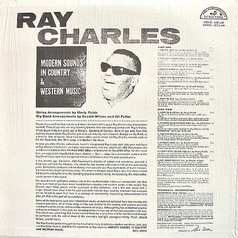 Ray Charles - Modern Sounds In Country And Western Music