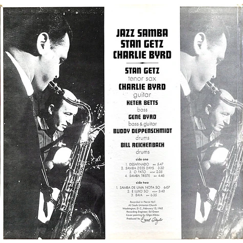 Stan Getz / Charlie Byrd - Jazz Samba