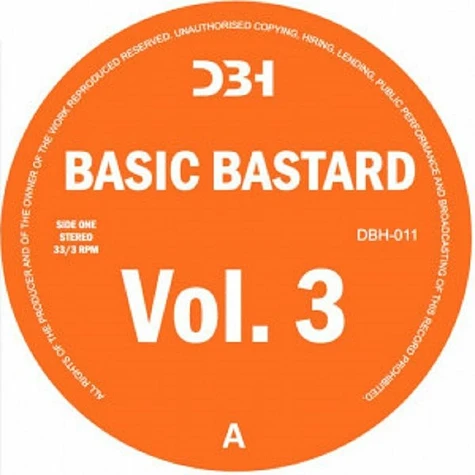 Basic Bastard - Basic Bastard Volume 3