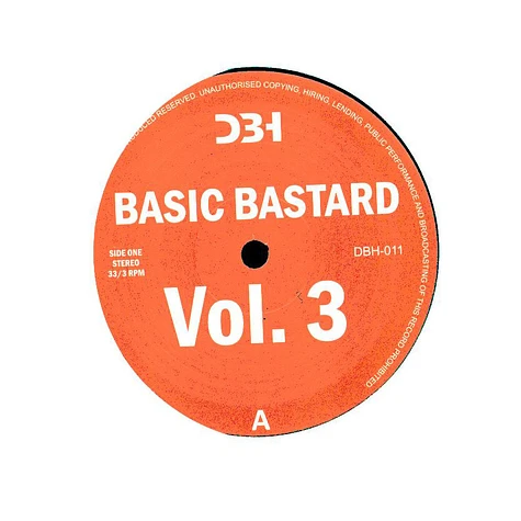 Basic Bastard - Basic Bastard Volume 3