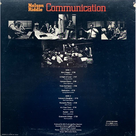 Nelson Riddle - Communication