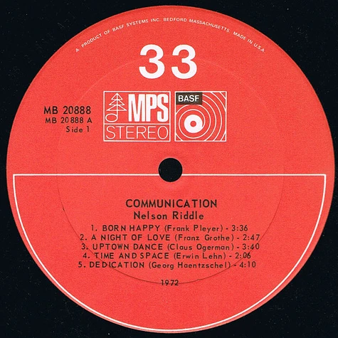 Nelson Riddle - Communication