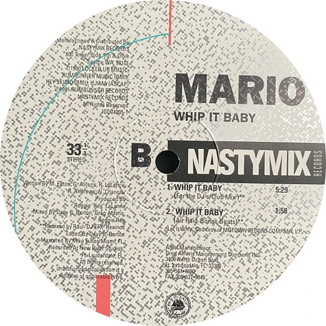 Mario - Whip It Baby!