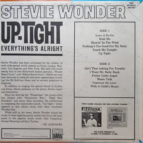 Stevie Wonder - Up-Tight