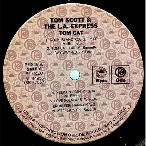 Tom Scott & The L.A. Express - Tom Cat