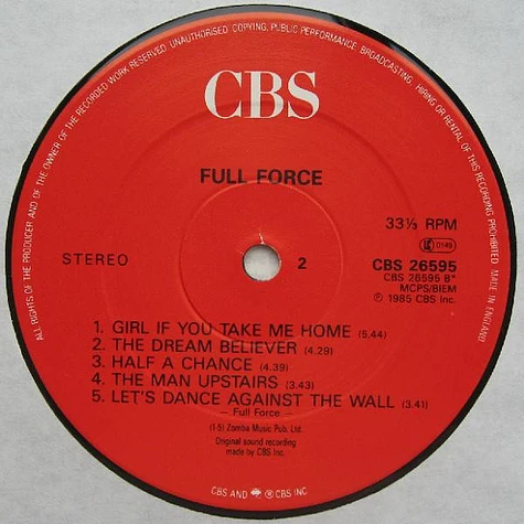 Full Force - Full Force