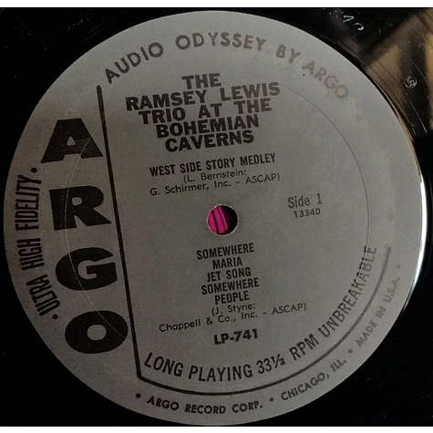 The Ramsey Lewis Trio - At The Bohemian Caverns