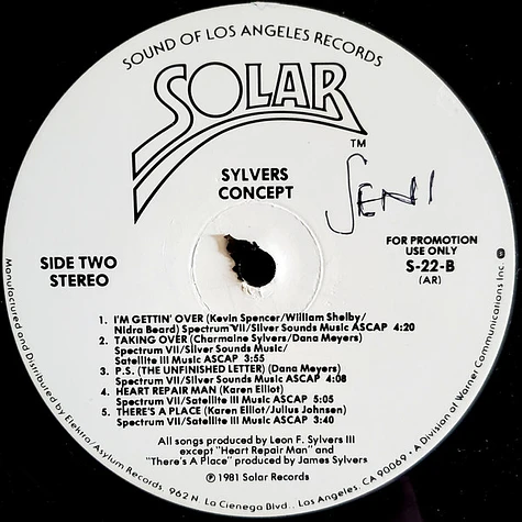 The Sylvers - Concept