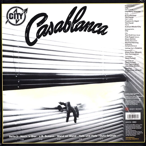 City - Casablanca Colored Vinyl Edition