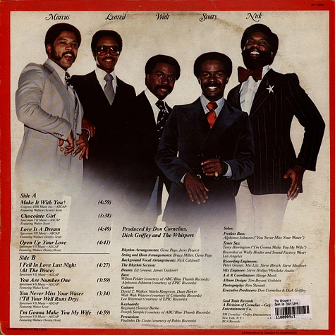 The Whispers - Open Up Your Love