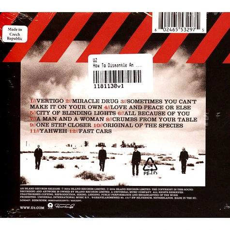 U2 - How To Dismantle An Atomic Bomb 20th Anniversary Edition